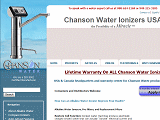 Chanson Water - Alkaline Top & Under Counter Water Ionizers & Filtration Systems