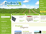 Irrigation systems, plastic mulch and row covers supplier (Dubois Agrinovation
