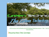 Green Technology: Recycling Water Filter Cartridges