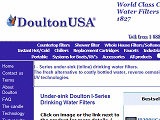 Under-sink Doulton Drinking Water Filters