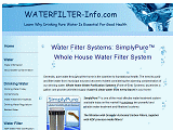 Whole House Water Filter System - SimplyPure by Innerlight