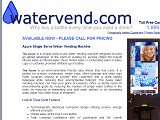 Watervend.com - Single Serve Water Vending Machines